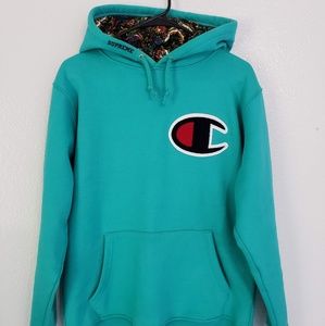 SS13 Supreme x Champion Hoodie Medium 9.5/10 Rare!